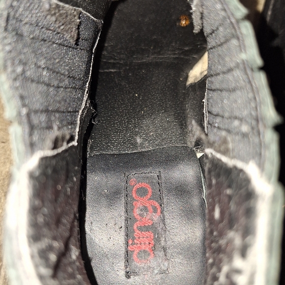 Dingo Women Black Leather Ankle Boots Strap & Silver Buckle Western Size 7.5 - Picture 9 of 10